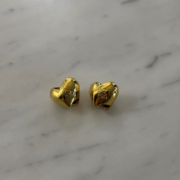 Loewe Customizable Accessories Gold Heart x2 NEW - Picture 1 of 5
